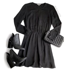 Rebecca Minkoff Cyphers Silk Keyhole Mini Dress